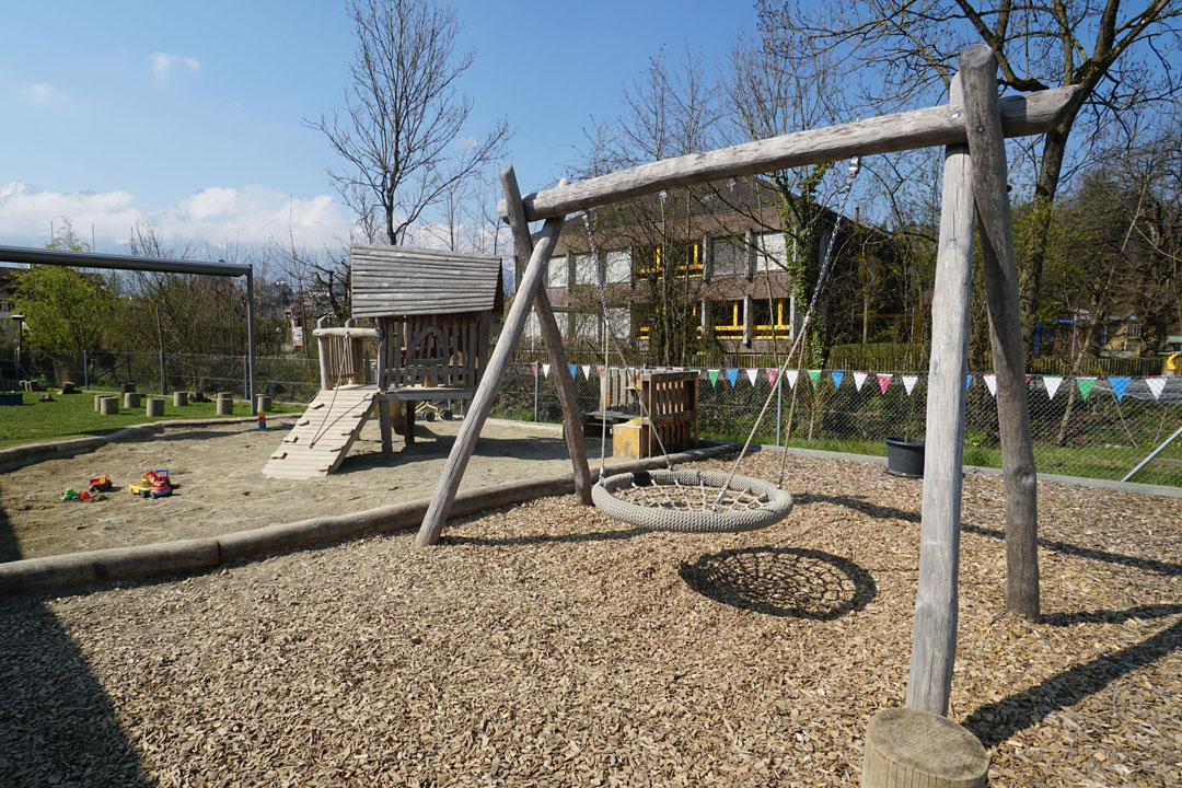 Sichere und inspirierende Spielumgebung in der KITA Glütschbach